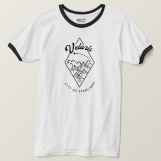Velaris Vintage Oversized Ringer T-Shirt