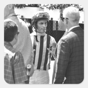 Velasquez & Pletcher Square Sticker