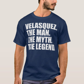 VelasquezVelasquez Family name Velasquez last Name T-Shirt