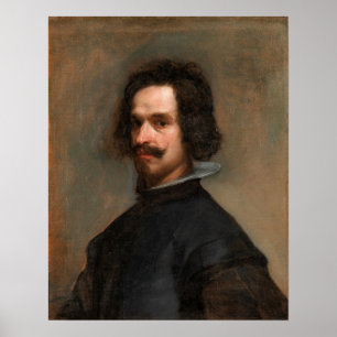 Velázquez - A Man 1630 Poster