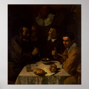 Velazquez - Breakfast Poster