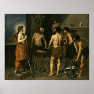 Velázquez - Forge Of Vulcan Poster