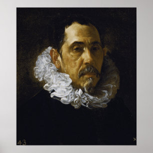 Velázquez - Francisco Pacheco 1619 Poster