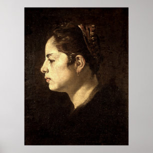Velázquez - Head Of A Girl Poster