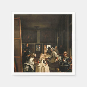 VELAZQUEZ - Las Meninas 1656 Napkin