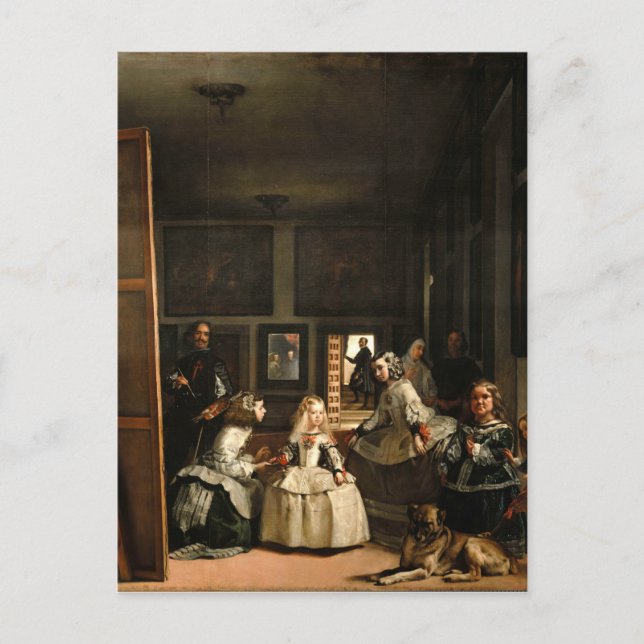 VELAZQUEZ - Las Meninas 1656 Postcard (Front)