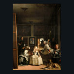 VELAZQUEZ - Las Meninas 1656 Poster<br><div class="desc">VELAZQUEZ - Las Meninas 1656 
Oil on canvas; reproduction</div>