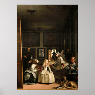 VELAZQUEZ - Las Meninas 1656 Poster