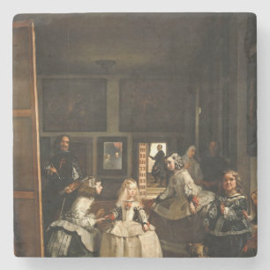 VELAZQUEZ - Las Meninas 1656 Stone Coaster