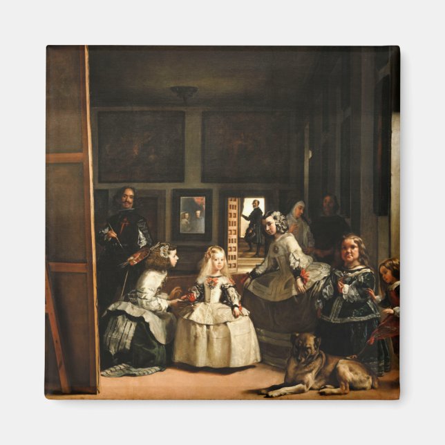 Velazquez Las Meninas Magnet (Front)