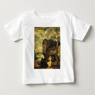 Velazquez: St. Anthony Abbot & St. Paul the Hermit Baby T-Shirt
