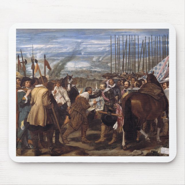 Velazquez-The Surrenderof Breda Mouse Mat (Front)