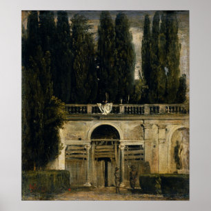 Velázquez - Villa Medici In Rome Grotto-Loggia Poster
