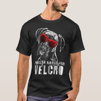 Velcro Boxer Dog Dog T-Shirt