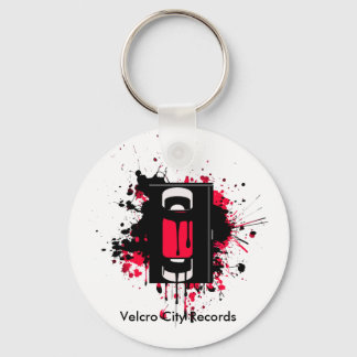Velcro City Records Key Chain