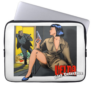 Velda: Girl Detective laptop sleeve