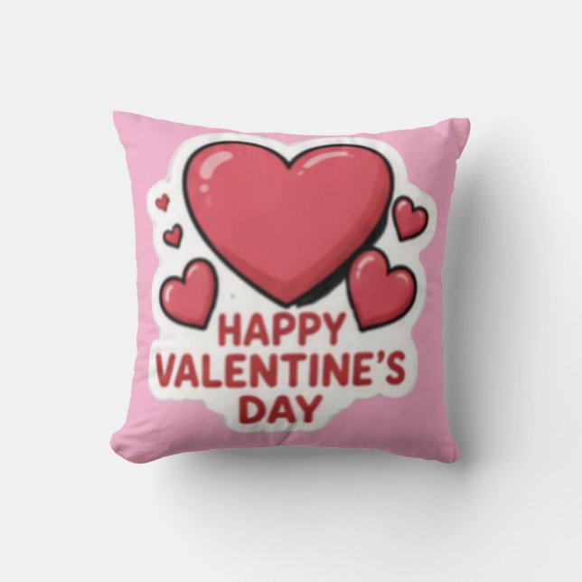 Velentine day heart  cushion (Front)