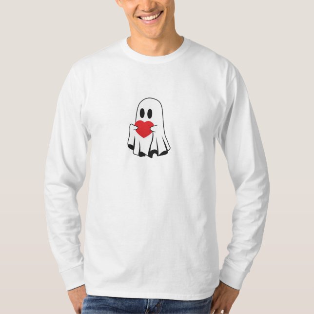 velentine ghost T-Shirt (Front)