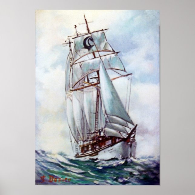 Velero/Veleiro/Sailboat Poster (Front)