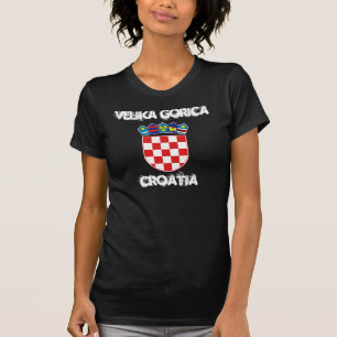 Velika Gorica, Croatia with coat of arms T-Shirt