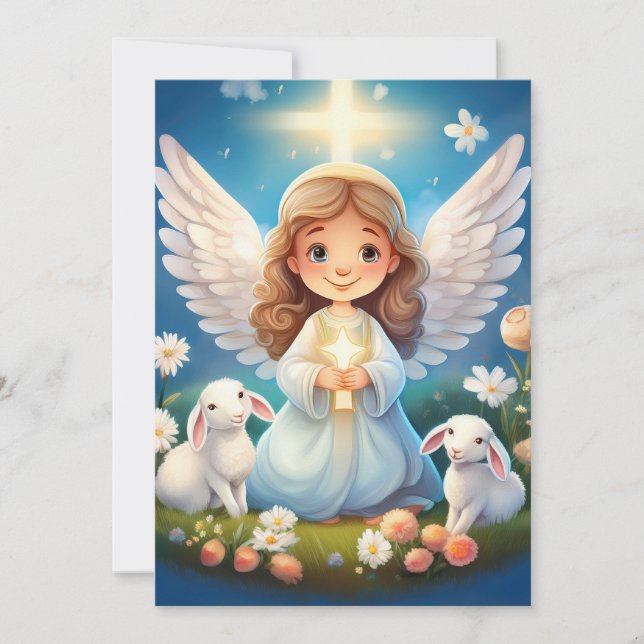 Velikonočne voščilnice z verskim sporočilom holiday card (Front)