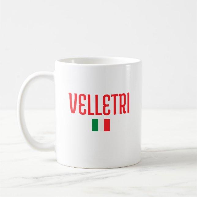 VELLETRI Italy Coffee Mug (Left)