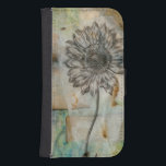 Vellum Floral I Samsung S4 Wallet Case<br><div class="desc">Floral</div>