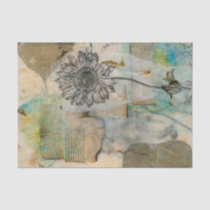 Vellum Floral I Tissue Paper