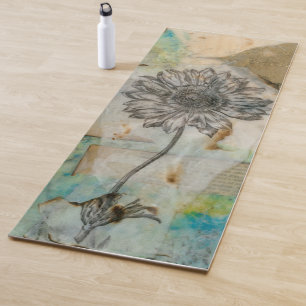 Vellum Floral I Yoga Mat