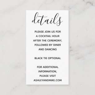 Vellum Look Hand Lettered Typography Photo Enclosure Card