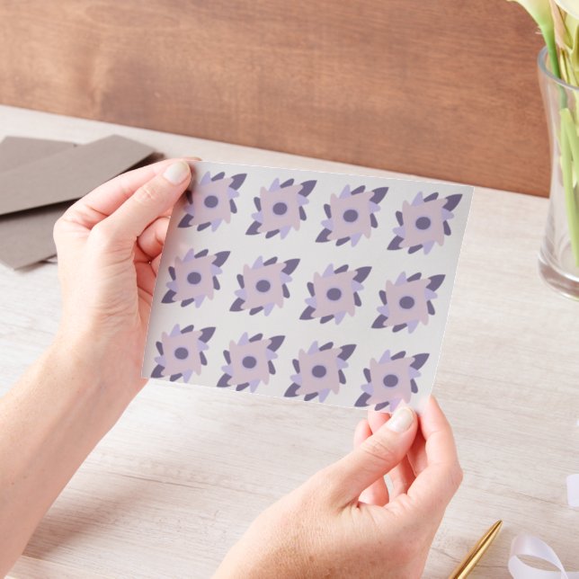 Vellum Overlay Vellum Invitations (Handheld)