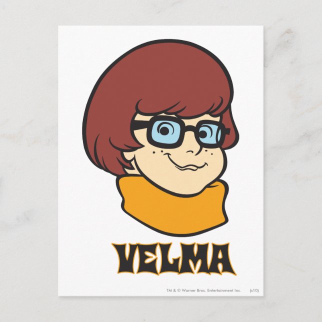Velma Name Graphic Postcard (Front)