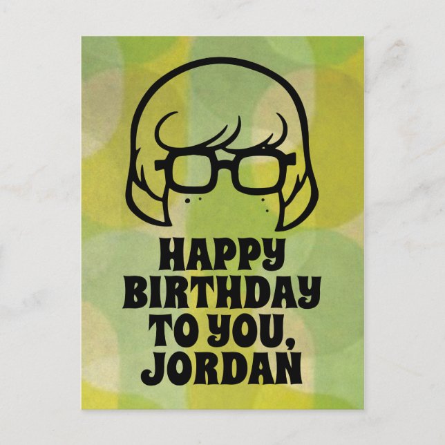 Velma "Smarter Than You" Graphic Postcard (Front)