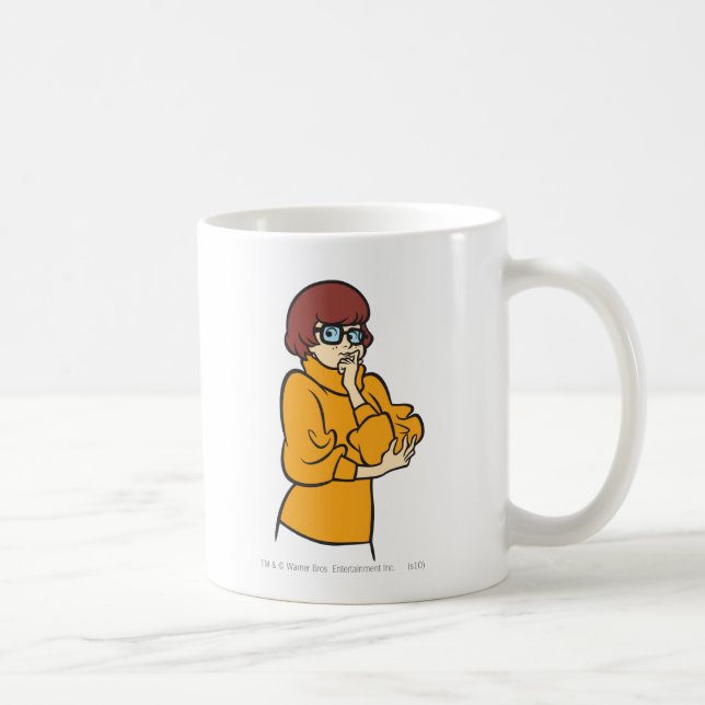 Velma Thinking Coffee Mug (Right)