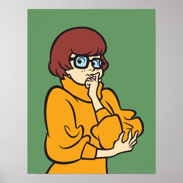 Velma Thinking Poster (Front)
