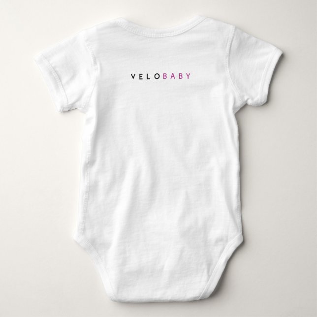 Velo Femmes Baby Bodysuit (Back)