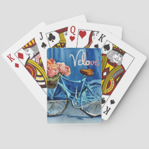 Velo Love Cycling Playing Cards