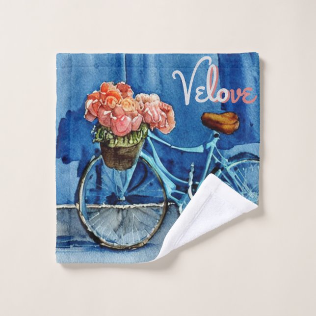 Velo Love Cycling Wash Cloth (Wash Cloth)