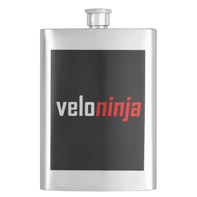 Velo Ninja Hip Flask (Front)