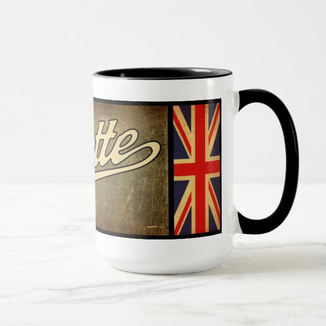 Velocette Weathered Mug (Right)