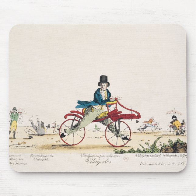 Velocipedes Mouse Mat (Front)