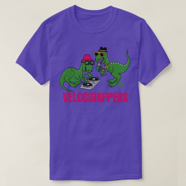 VELOCIRAPPERS T-Shirt (Design Front)