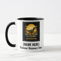 Velociraptor Dinosaur Prehistoric Moon