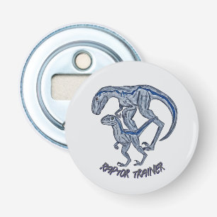 Velociraptor Dinosaur Raptor Trainer Bottle Opener