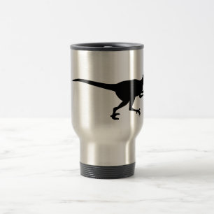 Velociraptor Dinosaur Travel Mug