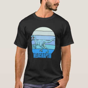 Velociraptor for a Dino fan and dinosaur T-Shirt