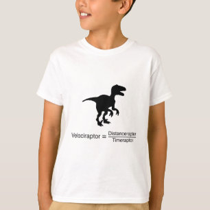 velociraptor funny science T-Shirt