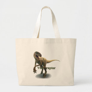 Velociraptor Large Tote Bag