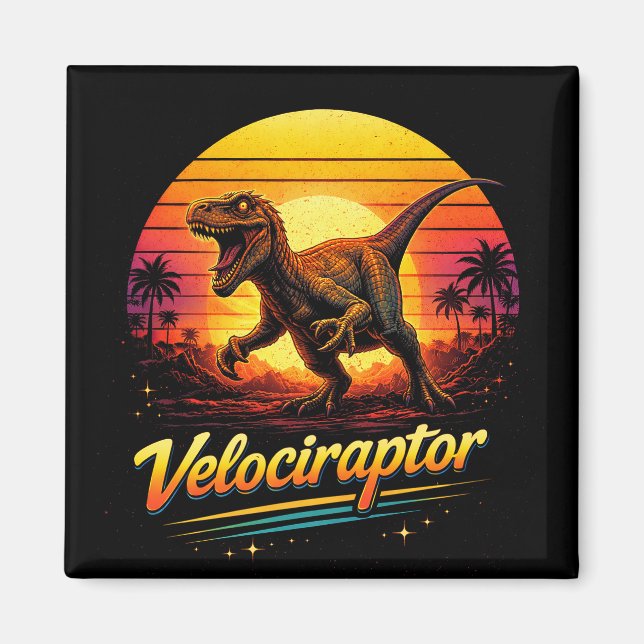Velociraptor Magnet (Front)