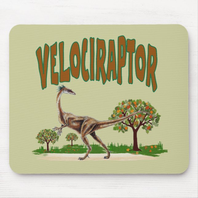 Velociraptor Mouse Mat (Front)